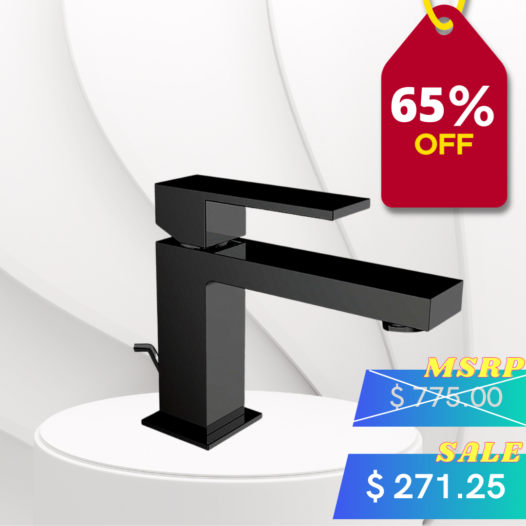 Cabano Lexus Single Faucet Matte Black Watermarks Boutique