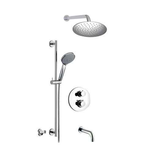 Cabano Tech 2.0 Round Shower Design – 2 outlets - 20SD35