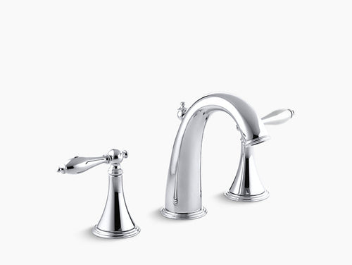 Kohler Finial® Bathroom Sink Faucet | K-310-4M-CP