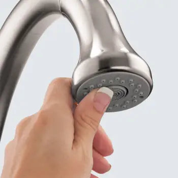 Hansgrohe Talis C Pulldown Kitchen Faucet - Steel Optik