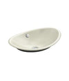Kohler Iron Plains® Oval Wading Pool® Bathroom Sink | K-5403-P5-0