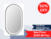 Laloo LED Mirror Matte Black