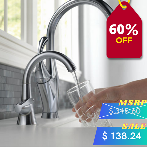 Delta Transitional Beverage Faucet - Arctic Stainless Steel