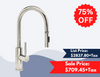 Waterstone Modern PLP Prep Faucet Polished Nickel