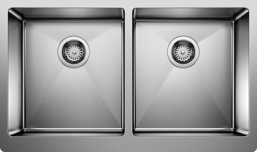 Blanco Quatrus R15 U2 Apron Front Sink - Stainless Steel