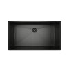 Rohl Forze Single Bowl Stainless Steel Kitchen Sink - Black Stainless Steel - RSS3016BKS