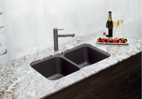 BLANCO VISION U 2 Granite composite sink in  SILGRANIT®