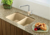 BLANCO VISION U 1 1/2 Granite composite sink in  SILGRANIT®