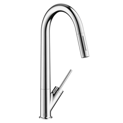 AXOR Starck HighArc Kitchen Faucet 2-Spray Pull-Down, 1.75 GPM