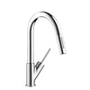 AXOR Starck Prep Kitchen Faucet 2-Spray Pull-Down, 1.75 GPM