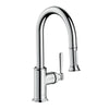 AXOR Montreux Prep Kitchen Faucet 2-Spray Pull-Down, 1.75 GPM