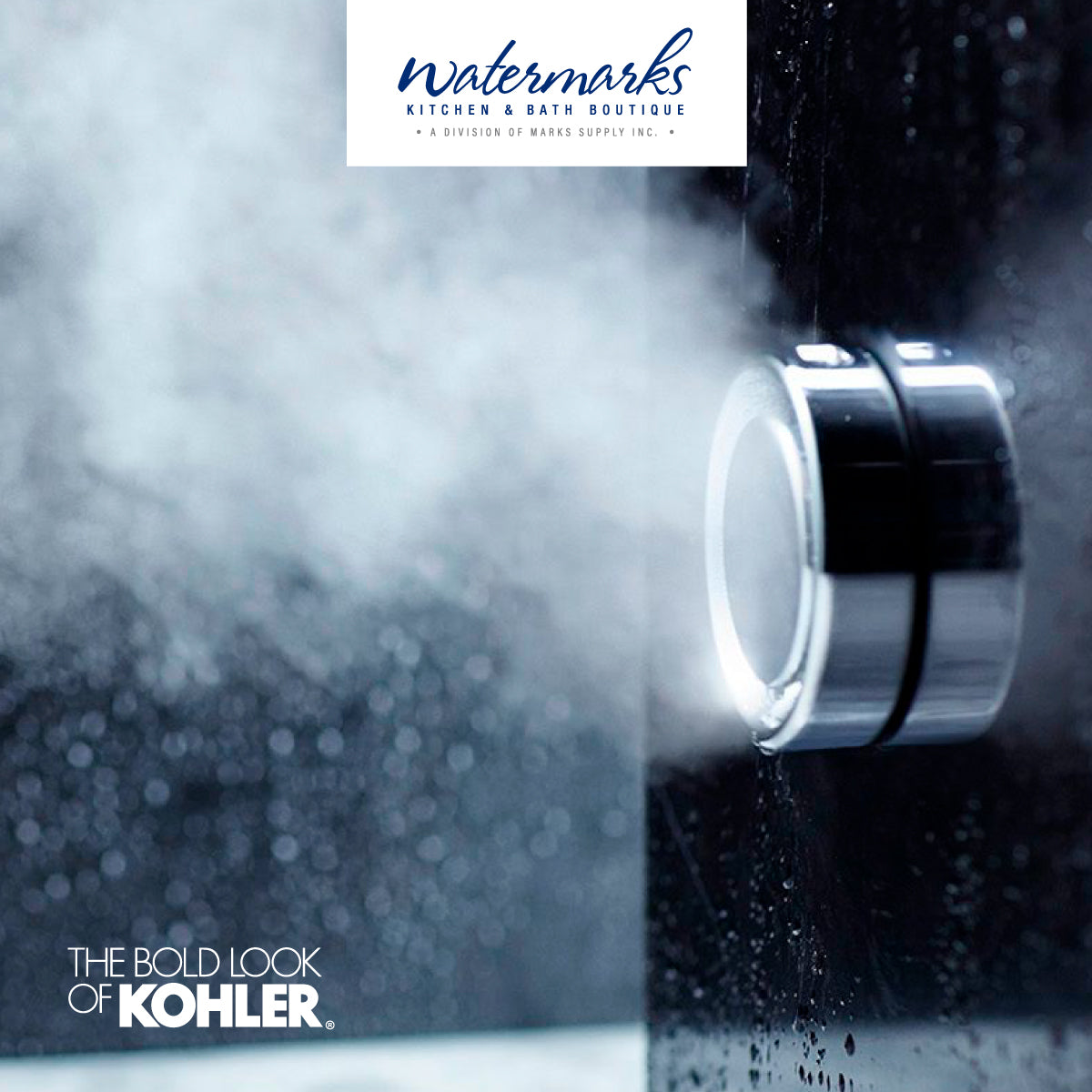 Kohler steam outlet shower