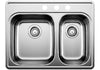 BLANCO ESSENTIAL 1 1/2 (3 Hole) Stainless Steel sink