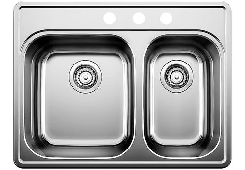 BLANCO ESSENTIAL 1 1/2 (3 Hole) Stainless Steel sink