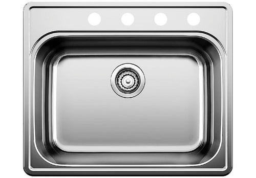 BLANCO ESSENTIAL 1 (4 Hole) Stainless Steel sink