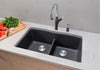 BLANCO DIAMOND U 2 LOW DIVIDE Granite composite sink in  SILGRANIT®