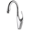 Brizo Vuelo® Single Handle Pull-down Kitchen Faucet | 63055LF-PC