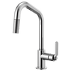 Brizo Litze® Pull Down Angled Spout And Industrial Handle | 63064LF-BLGL