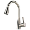 Brizo Venuto® Single Handle Pull-down Kitchen Faucet | 63070LF-BLST