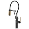Brizo Litze® Articulating Faucet With Knurled Handle | 63243LF-BLGL