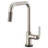 Brizo Litze® Smarttouch® Pull Down Faucet With Square Spout | 64054LF-BLGL