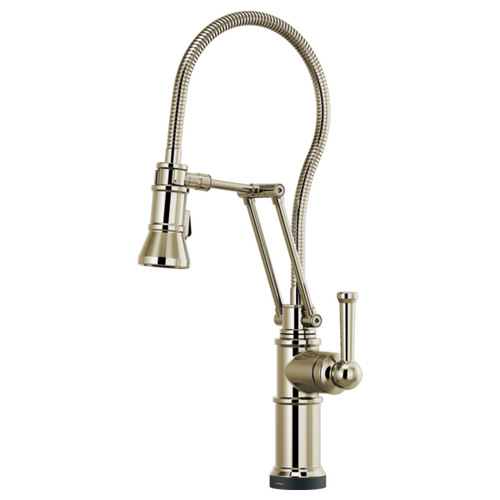 Brizo Artesso® Articulating Faucet With Finished Hose | 64125LF-GL