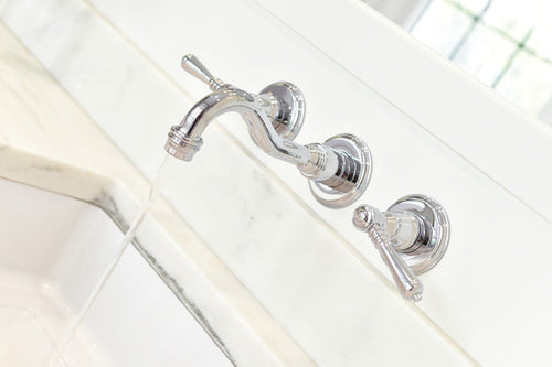 Brizo Tresa® Two Handle Wall-Mount Faucet | 65836LF-BN