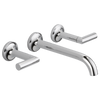 Brizo Odin® Two Handle Wall-Mount Lavatory Faucet | 65875LF-BN