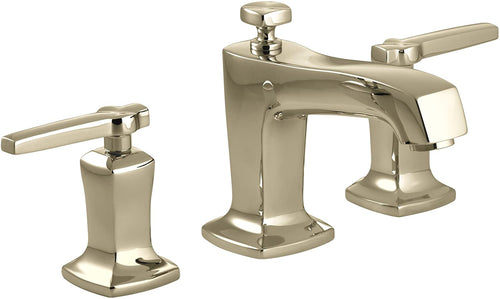 Kohler Margaux Widespread Lever Faucet - French Gold