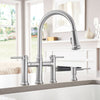 Blanco Empressa 1.5 GPM Pull-Down Bridge Kitchen Faucet - 442504