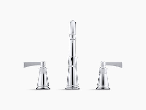 Kohler Archer Widespread Bathroom Faucet | K-11076-4-CP