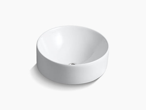 Kohler Vox Round Vessel Sink - White