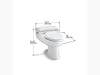 Kohler San Raphael® Comfort Height® 1.0 gpf Toilet | K-3597-0