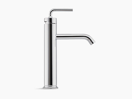 Kohler Purist® Tall Bathroom Sink Faucet | K-14404-4A-CP