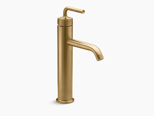 Kohler Purist® Tall Bathroom Sink Faucet | K-14404-4A-CP