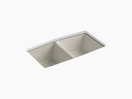 Kohler Brookfield Under-Mount Double Bowl Kitchen Sink | K-5846-5U-0