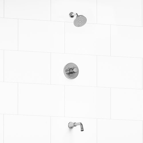 Riobel Momenti Shower Kit | KIT#4744MMRD+