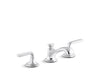 Kallista Script Bathroom Faucet - Lever Handles | P25006-LV-BCH