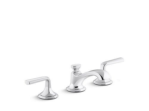 Kallista Script Bathroom Faucet - Lever Handles | P25006-LV-BCH