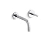 WALL-MOUNT, SINGLE-CONTROL, SINK FAUCET