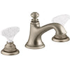 Kohler Artifacts Howlite Handles Widespread Faucet - Vibrant Brushed Bronze