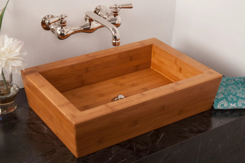 Stone Forest Moso Vessel Sink - Bamboo