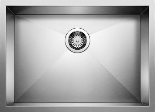 Blanco Quatrus U 1 Medium Sink With Accessories - Stainless Steel