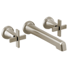 Brizo Two-Handle Wall Mount Lavatory Faucet - Less Handles| T65898LF-GLLHP-PCLHP-HL5898-PC-R65800