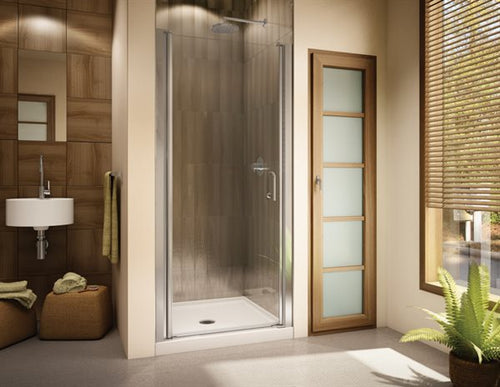 Sevilla 64Semi-frameless in-line pivot door, 64