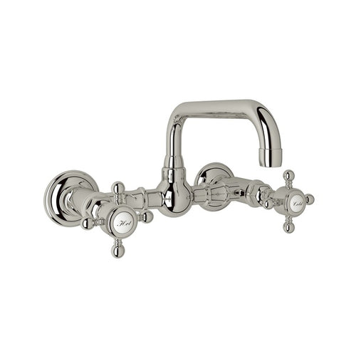 Acqui Wall Mount Bridge Lavatory Faucet