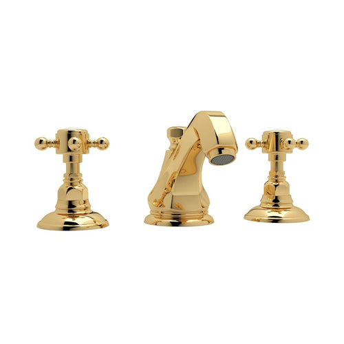 Hex High Neck Widespread Lavatory Faucet