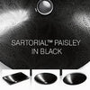 Kohler Sartorial Paisley Carillon Round Vessel Sink - Black