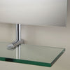 Mirror with Hanging Bottom Shelf M00147