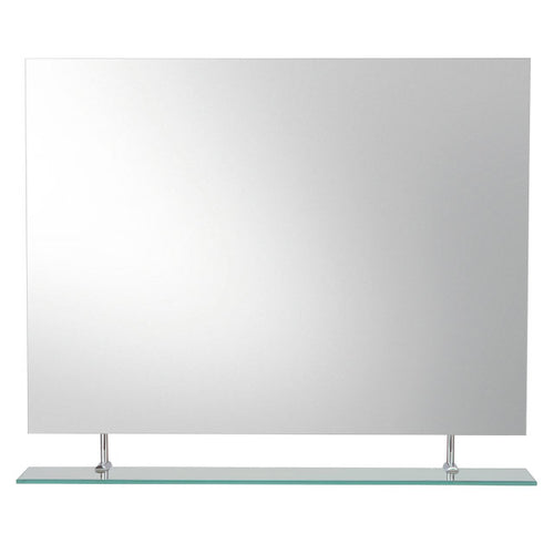 Mirror with Hanging Bottom Shelf M00147